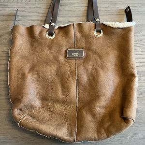 UGG Sheepskin Shoulder Bag